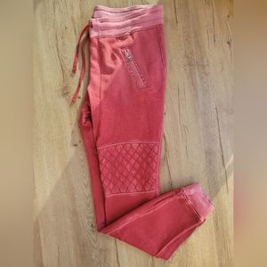Cotton Citizen red sweatpants, sz L